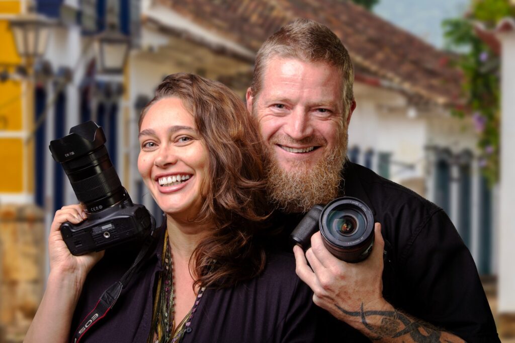 Roberta Pisco e Guido Nietmann, criadores do FocoOFF